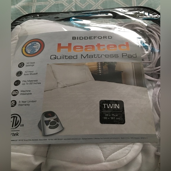 Bedding Heated Mattress Pad Twin Poshmark